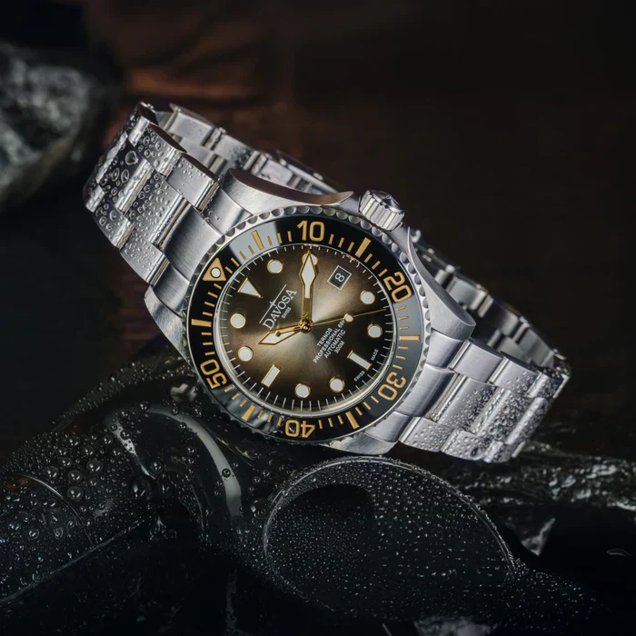 Davosa Watch Ternos Professional 68h Eagle Bay Tri Link Bracelet - Image 3