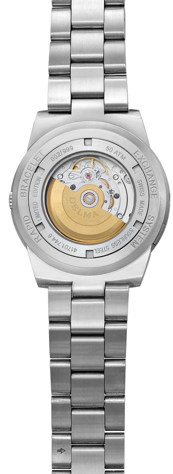 Delma Quattro Blue Limited Edition Watch - Image 2