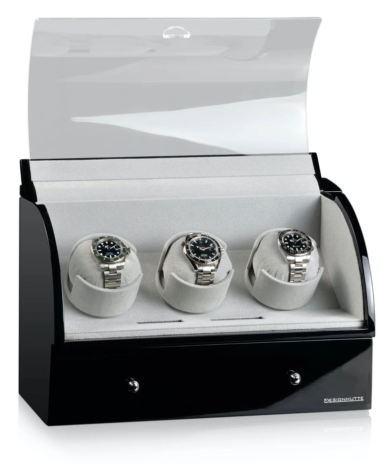 Designhuette Watch Winder Basel 3 Black - Image 3
