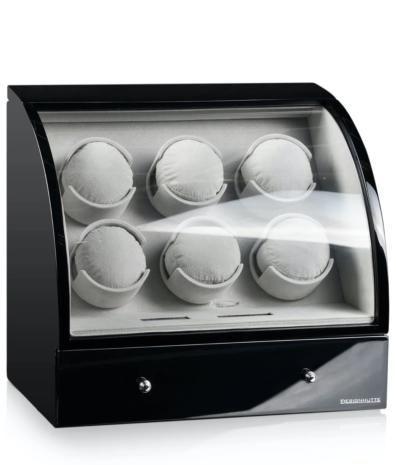 Designhuette Watch Winder Basel 6 Black - Image 4