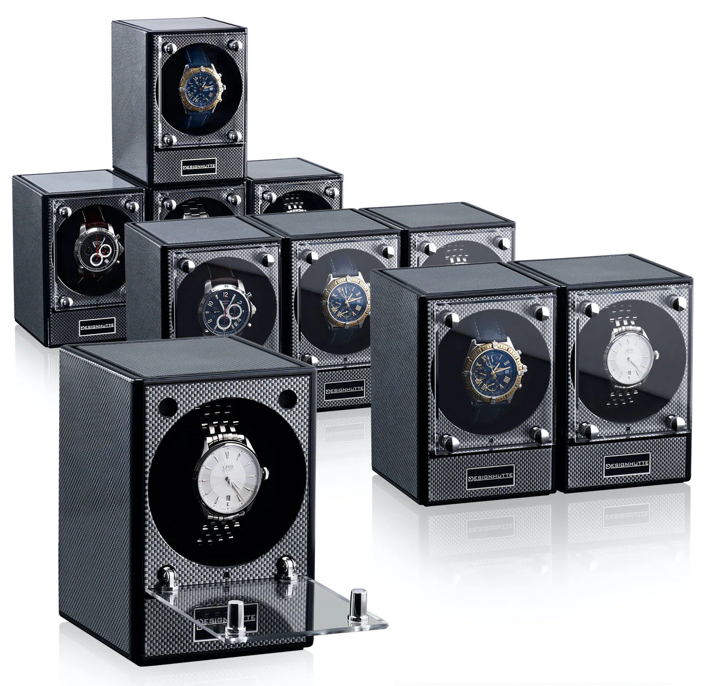 Designhuette Watch Winder Piccolo Carbon - Image 3
