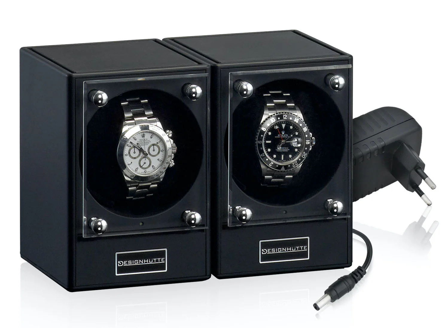 Designhuette Watch Winder Piccolo Starter Kit 2 Black