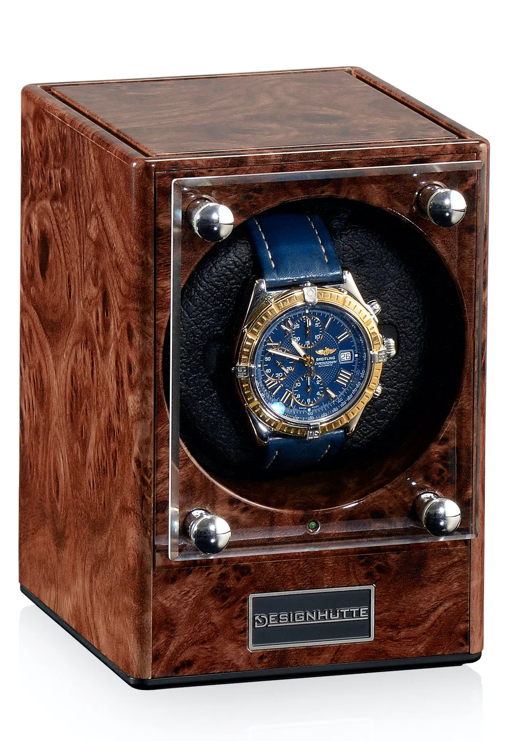 Designhuette Watch Winder Piccolo Starter Kit 3 Burlwood - Image 3