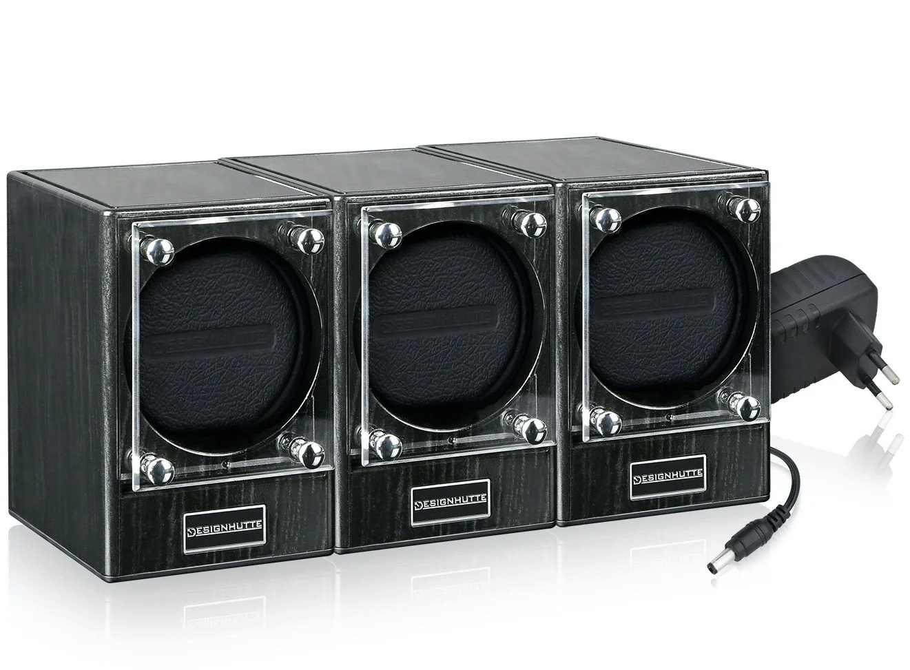 Designhuette Watch Winder Piccolo Starter Kit 3 Dark Ebony - Image 2