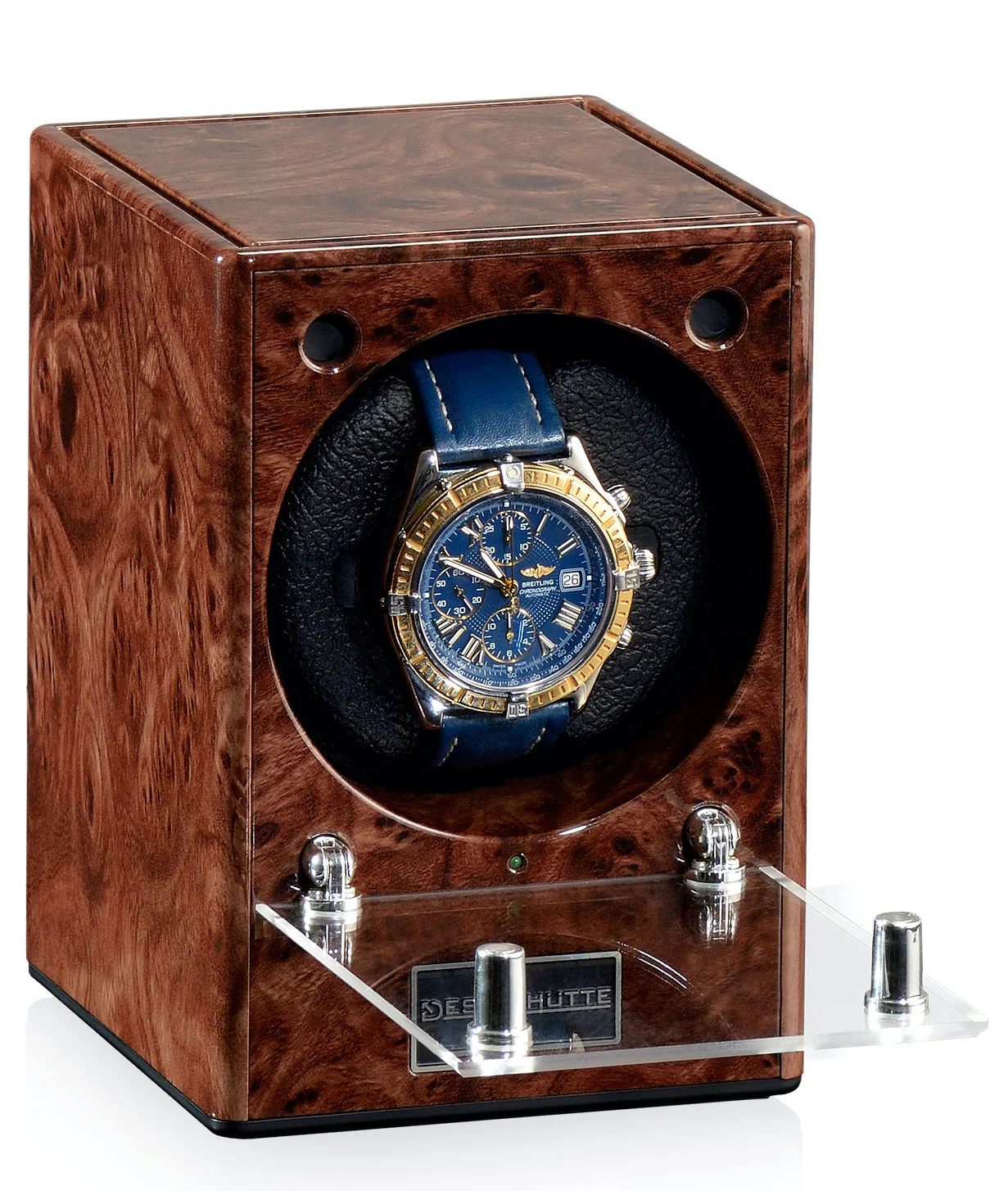 Designhuette Watch Winder Piccolo Starter Kit 4 Burlwood - Image 5