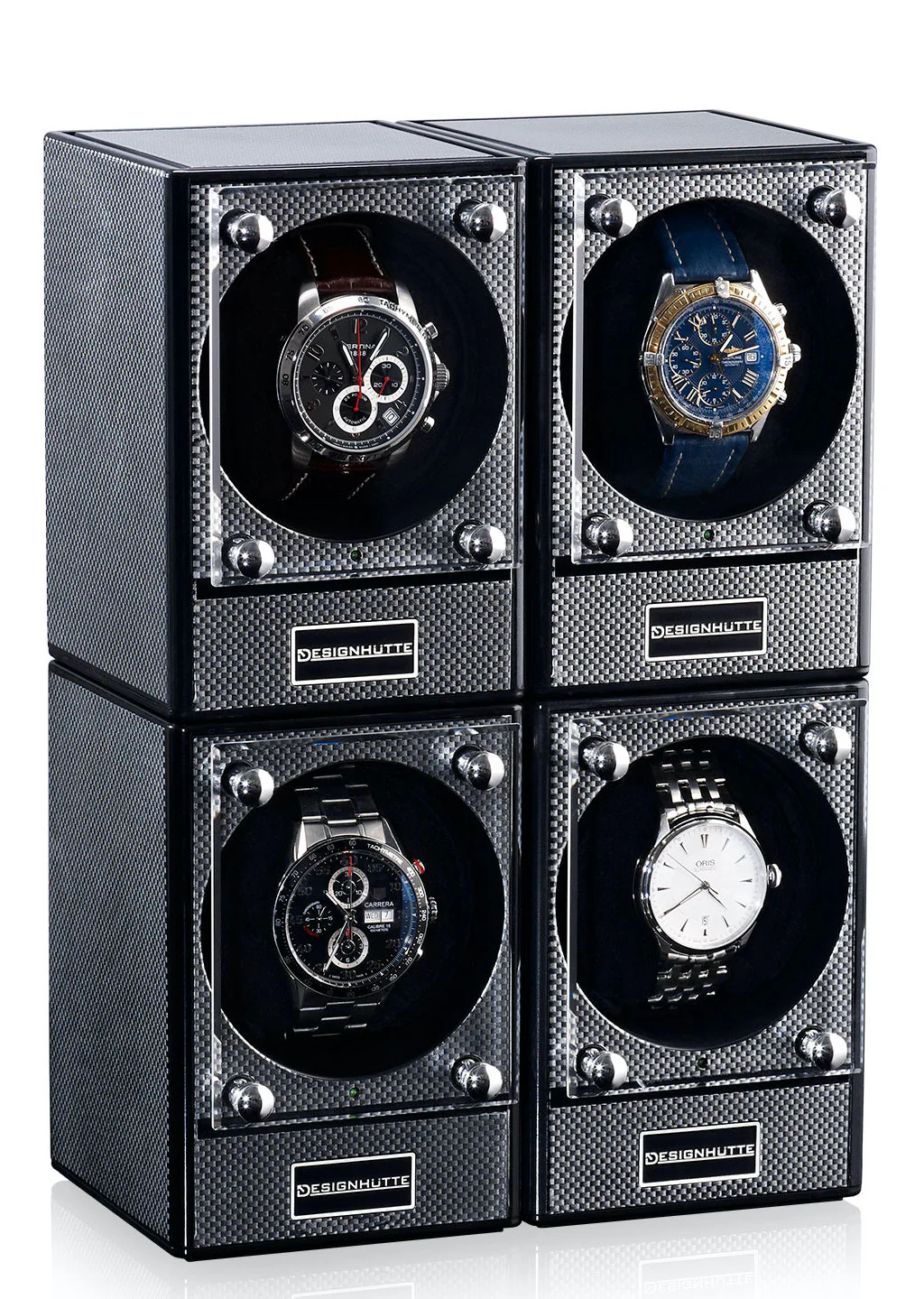 Designhuette Watch Winder Piccolo Starter Kit 4 Carbon - Image 3
