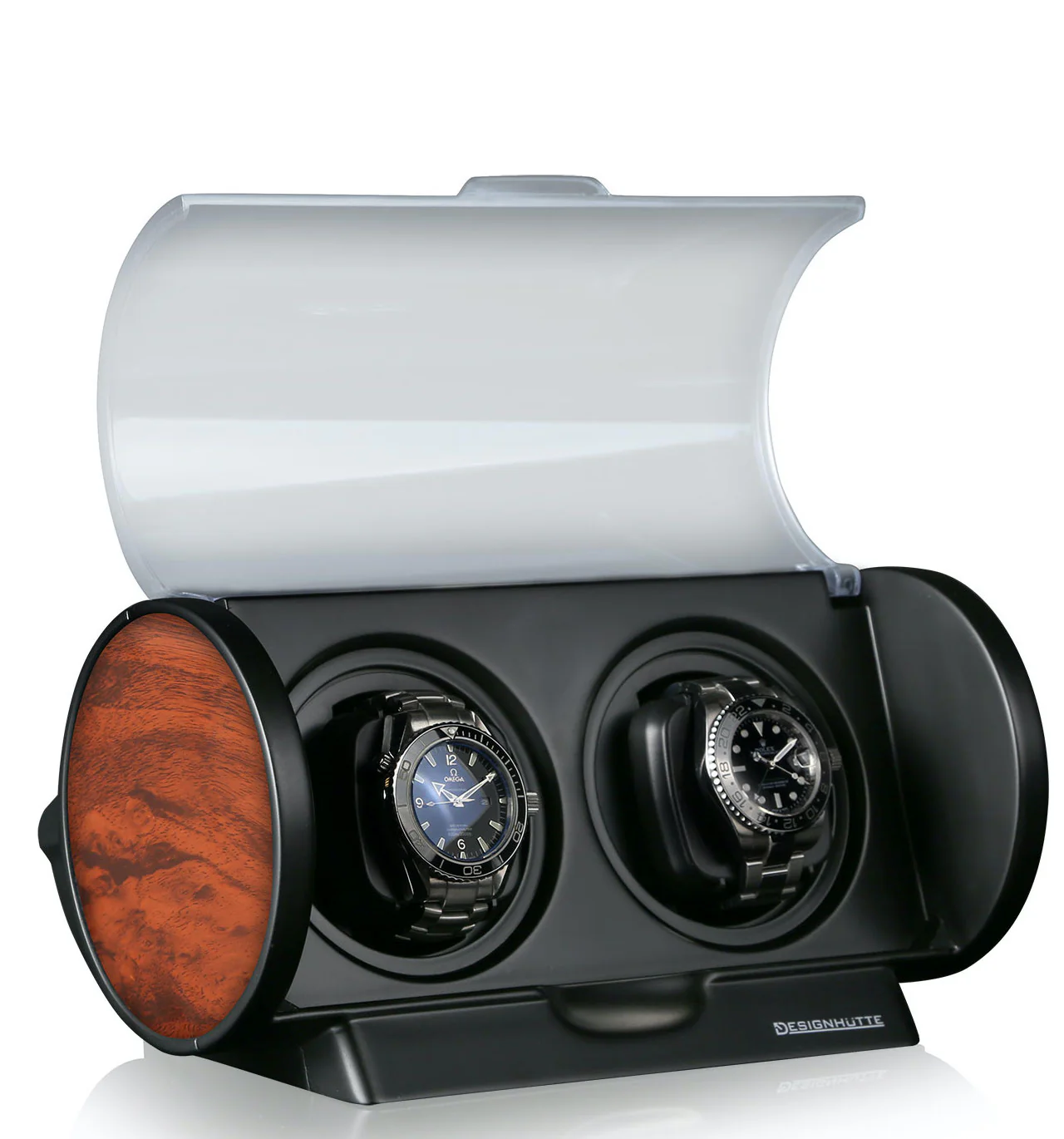 Designhuette Watch Winder Tubix Burlwood - Image 3