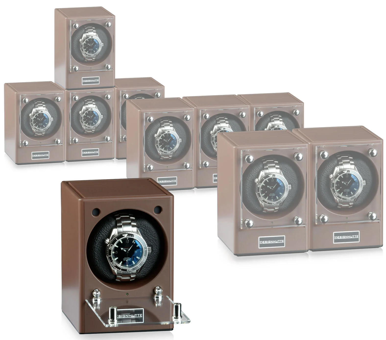 Designhutte Watch Winder Piccolo Chocolate - Image 4
