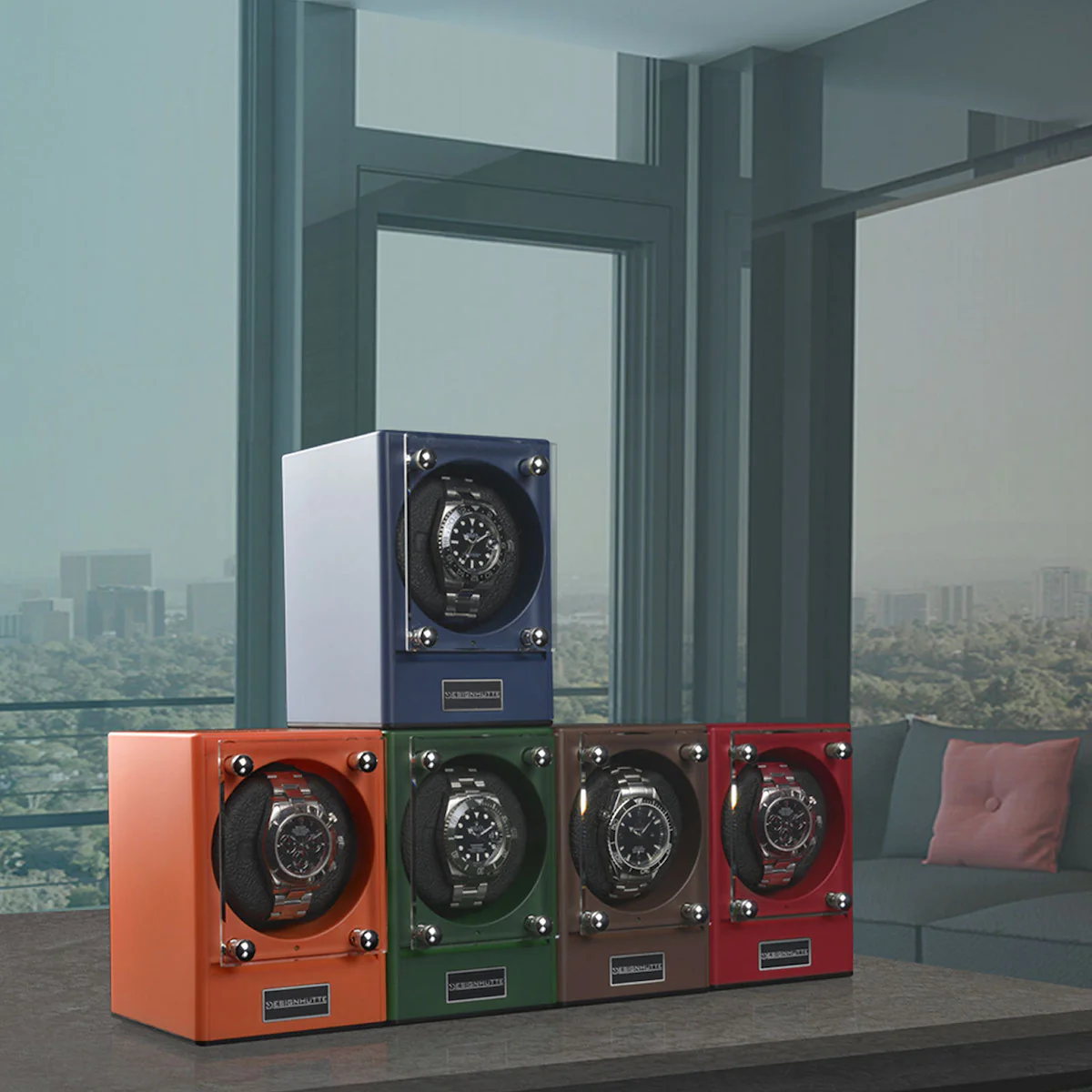 Designhutte Watch Winder Piccolo Chocolate - Image 5