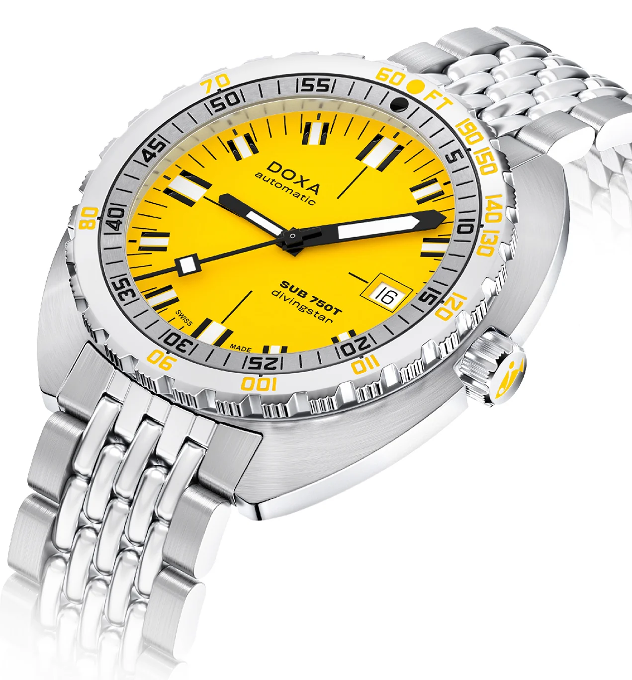 Doxa Sub 750T Divingstar Bracelet Watch - Image 2