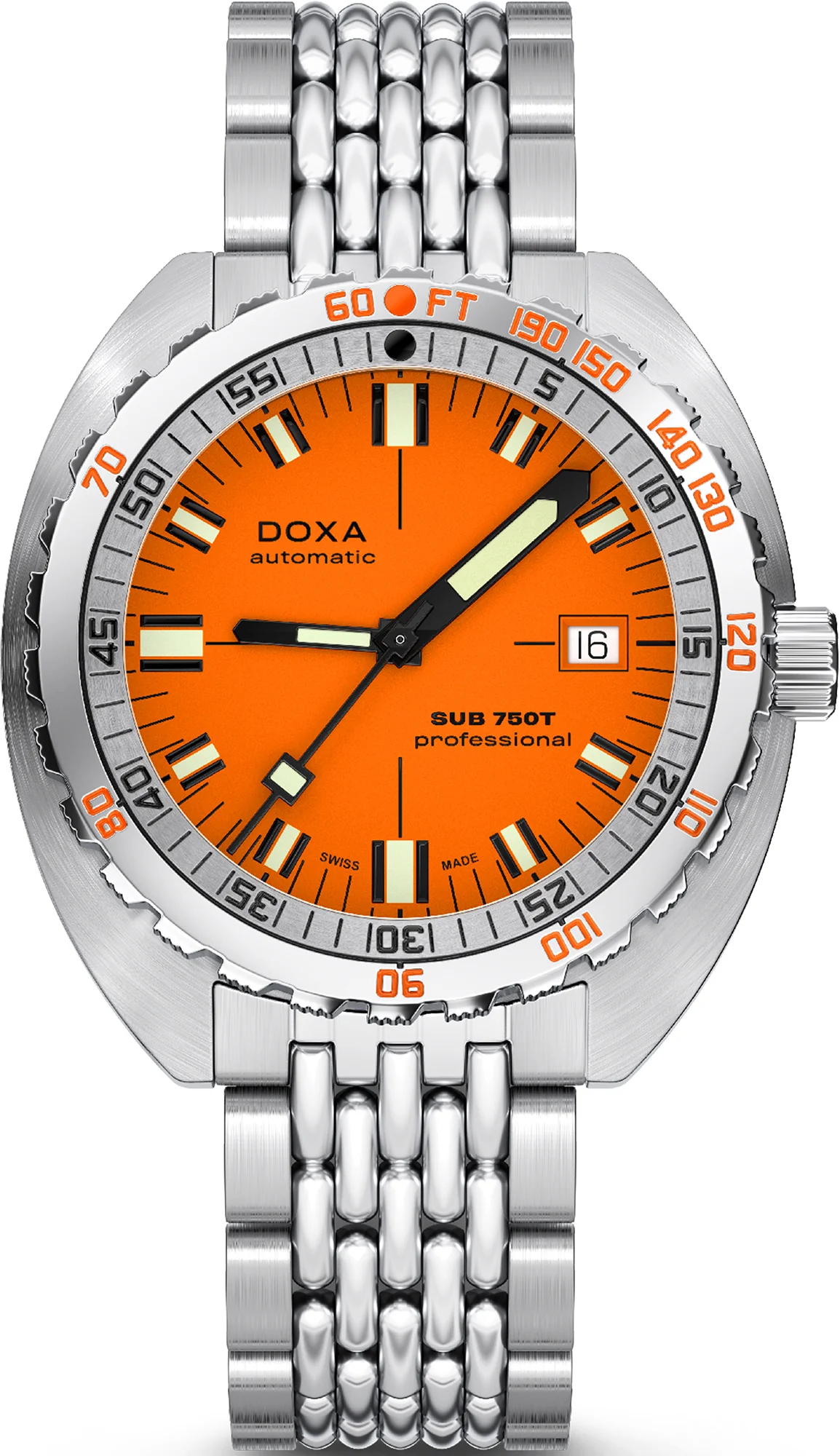 Doxa Sub 750T Professional Bracelet Watch