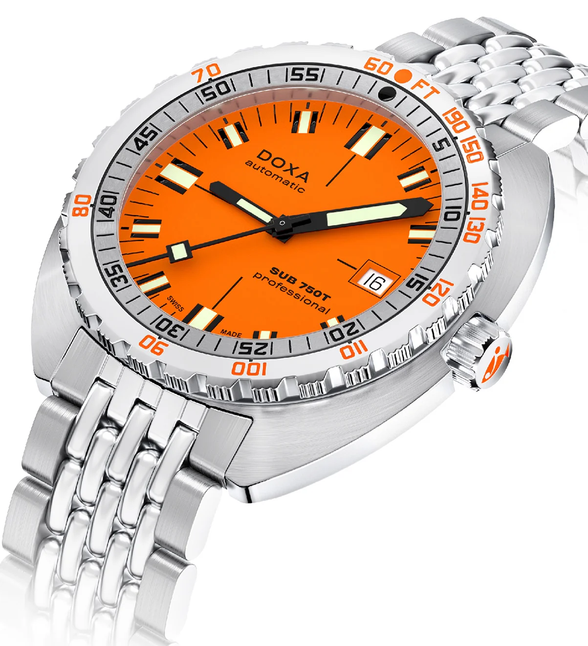 Doxa Sub 750T Professional Bracelet Watch - Image 2