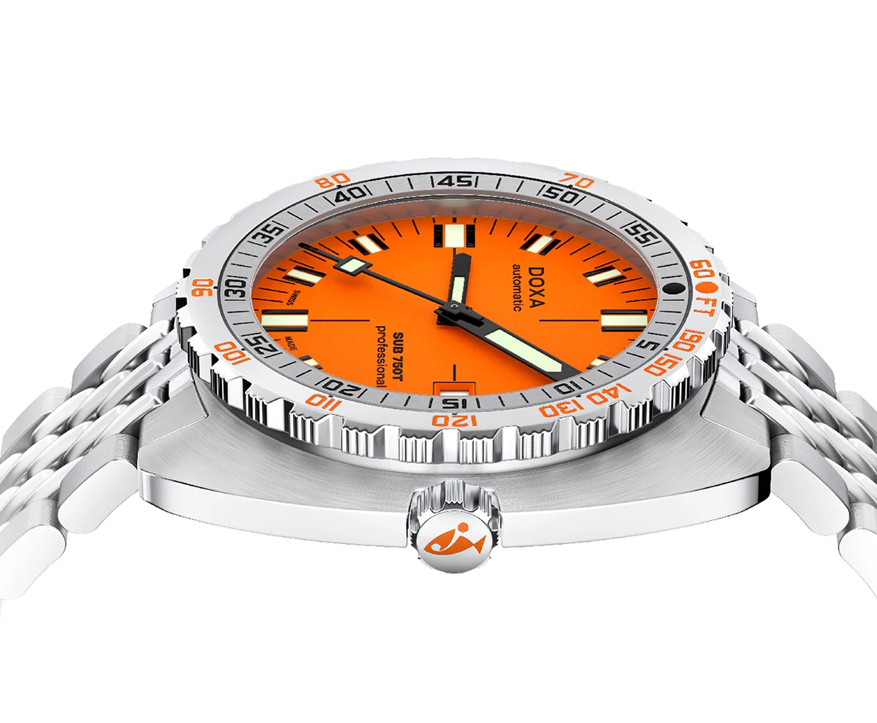 Doxa Sub 750T Professional Bracelet Watch - Image 3