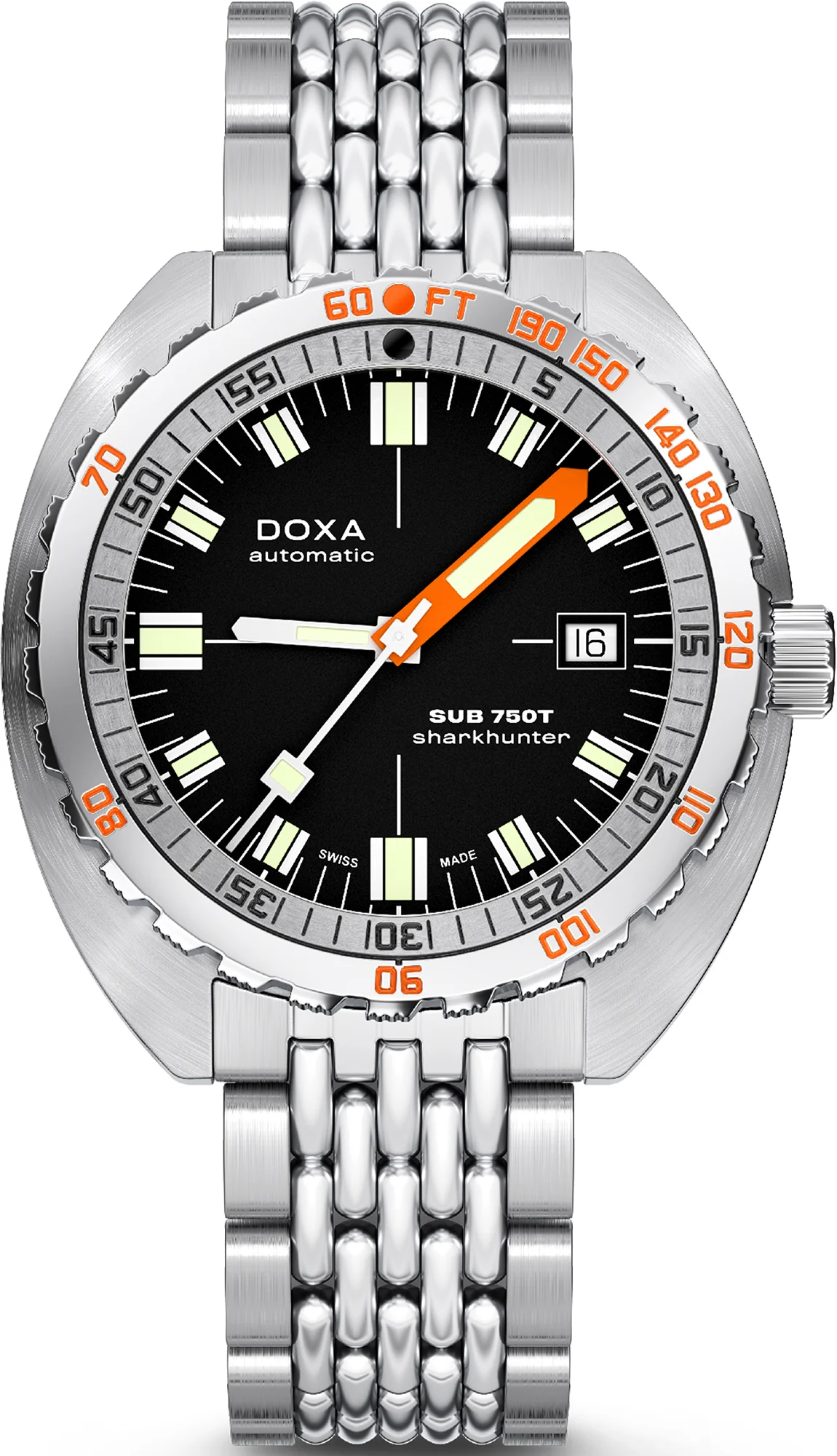 Doxa Sub 750T Sharkhunter Bracelet Watch