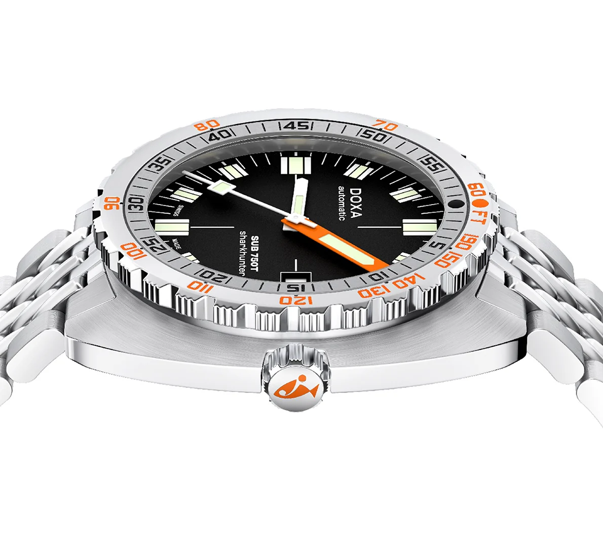 Doxa Sub 750T Sharkhunter Bracelet Watch - Image 3