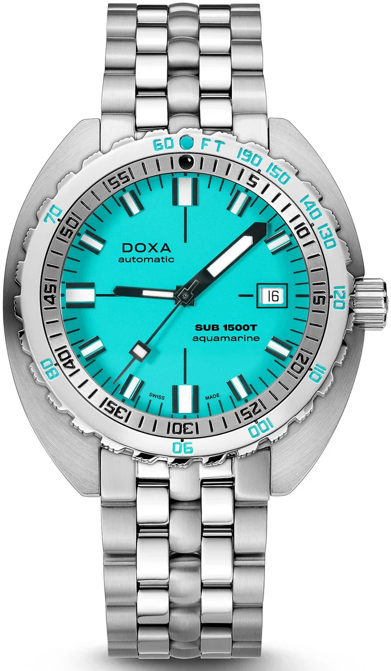 Doxa SUB 1500T Aquamarine Bracelet Watch