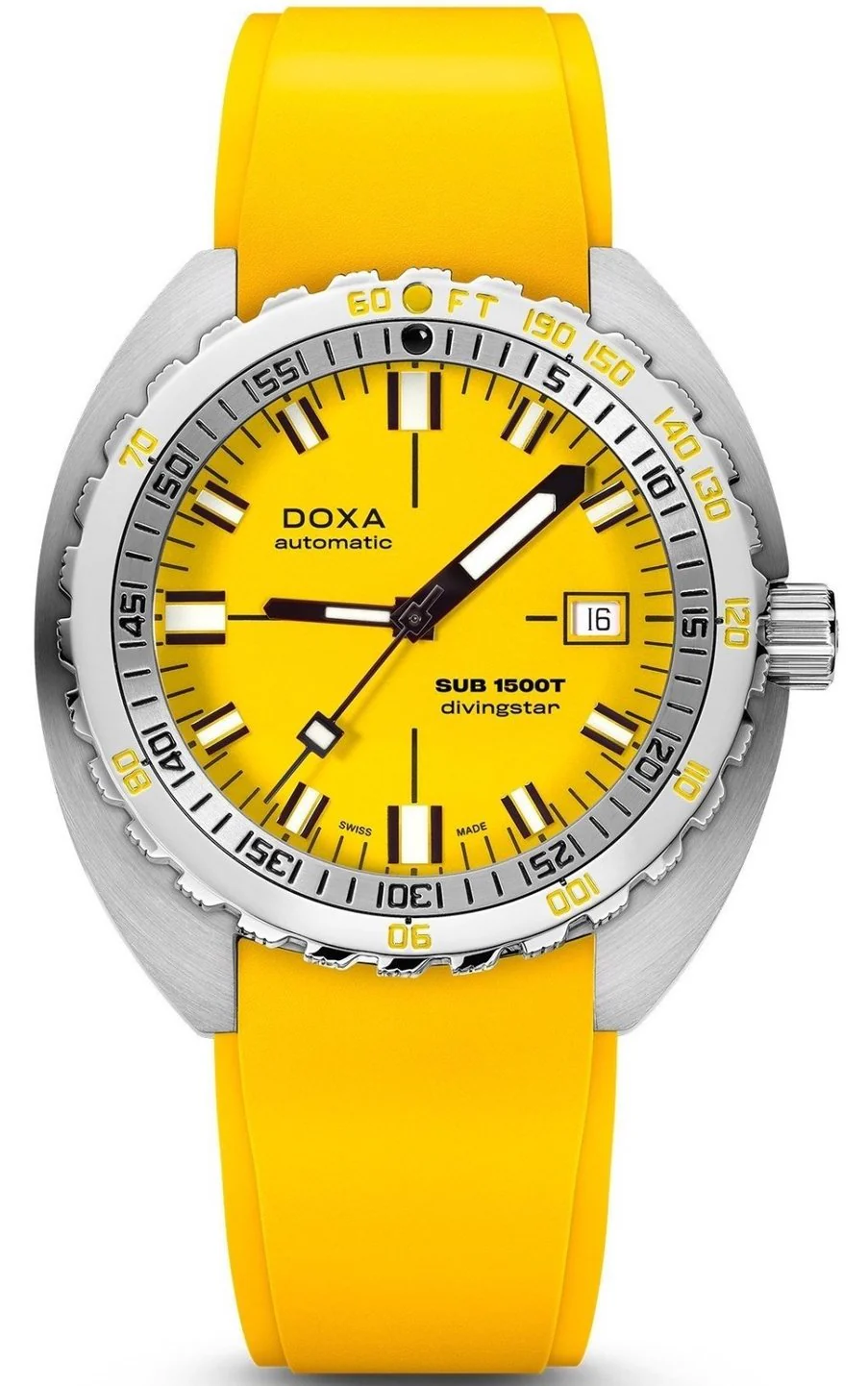 Doxa SUB 1500T Divingstar Rubber Watch