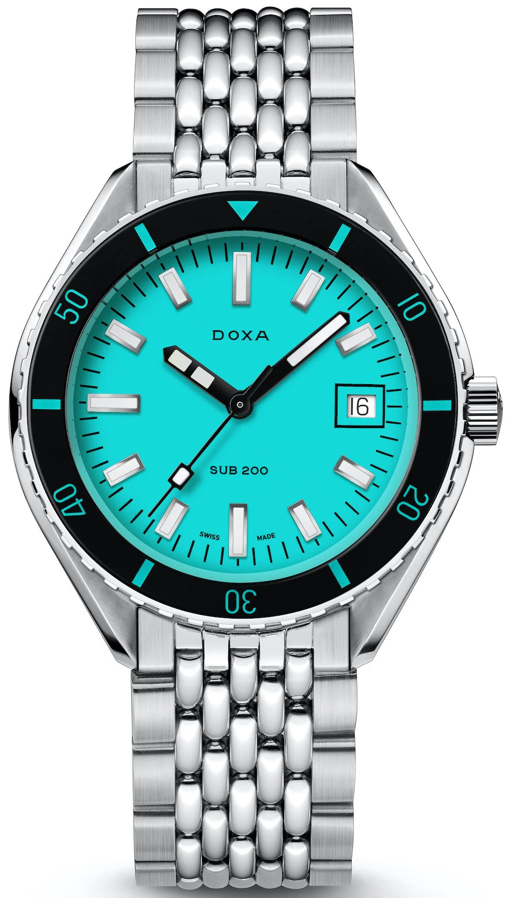 Doxa Sub 200 Aquamarine Bracelet Watch