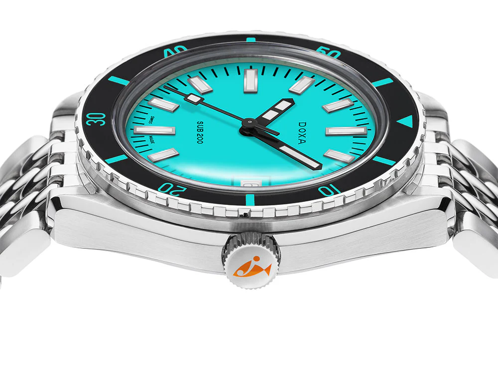 Doxa Sub 200 Aquamarine Bracelet Watch - Image 3