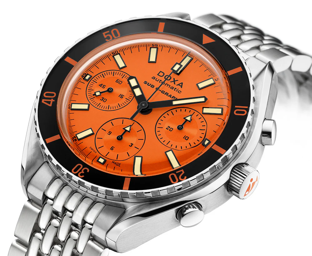 Doxa SUB 200 C-Graph Professional Bracelet Watch - Image 2