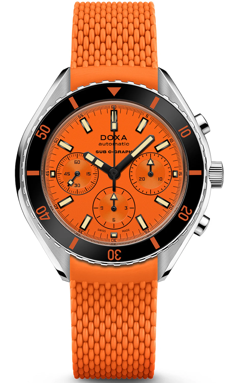Doxa SUB 200 C-Graph Professional Rubber Watch