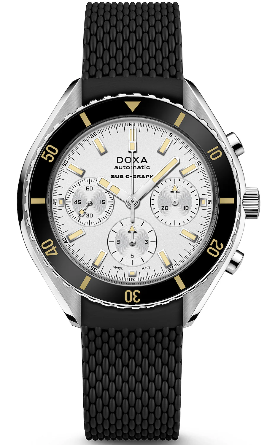 Doxa SUB 200 C-Graph Searambler Rubber Watch