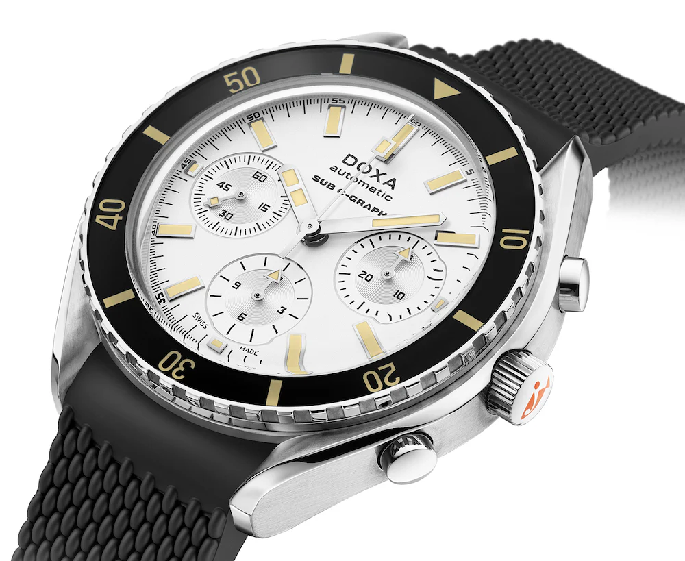 Doxa SUB 200 C-Graph Searambler Rubber Watch - Image 2