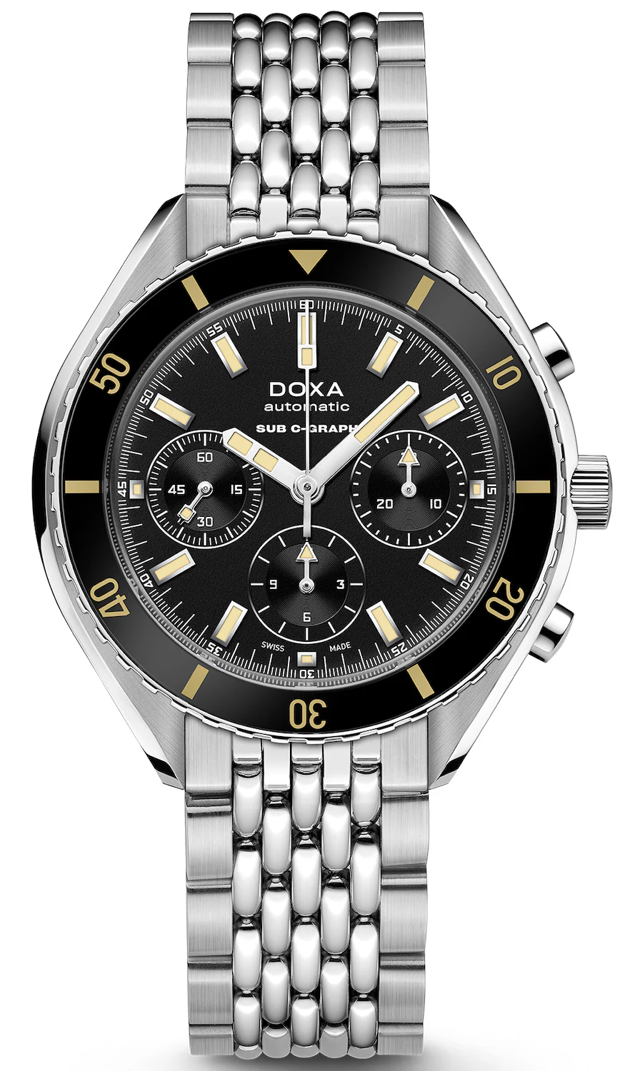 Doxa SUB 200 C-Graph Sharkhunter Bracelet Watch