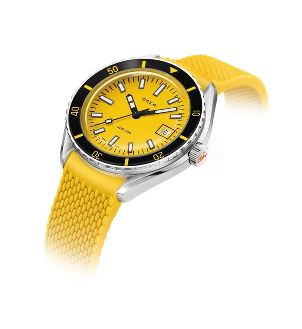 Doxa Sub 200 Divingstar Rubber Watch - Image 2