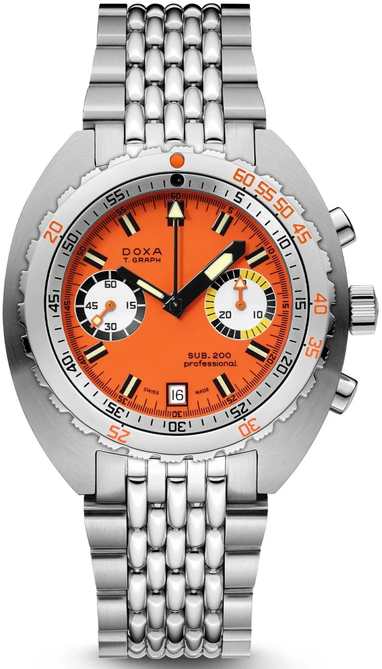 Doxa SUB 200 T.GRAPH Professional Limited Edition Bracelet Watch