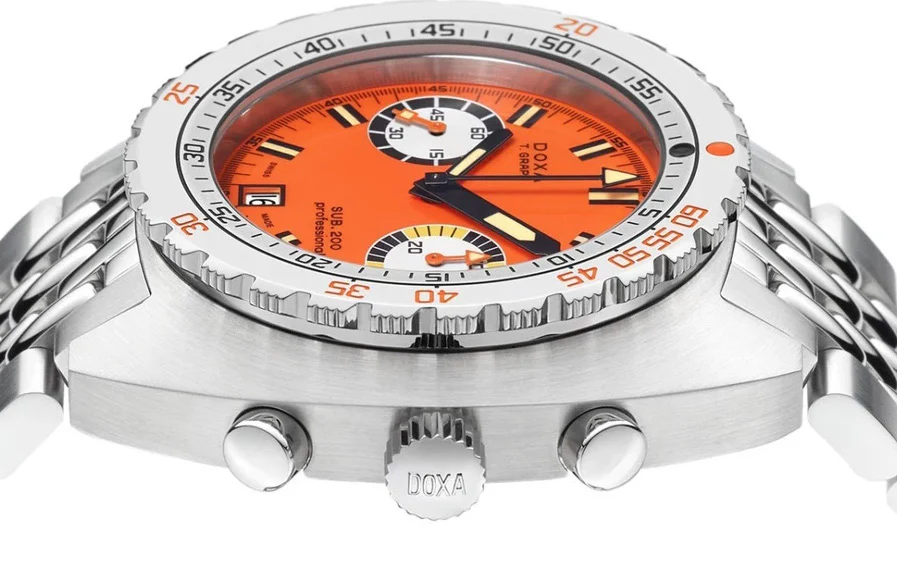 Doxa SUB 200 T.GRAPH Professional Limited Edition Bracelet Watch - Image 3