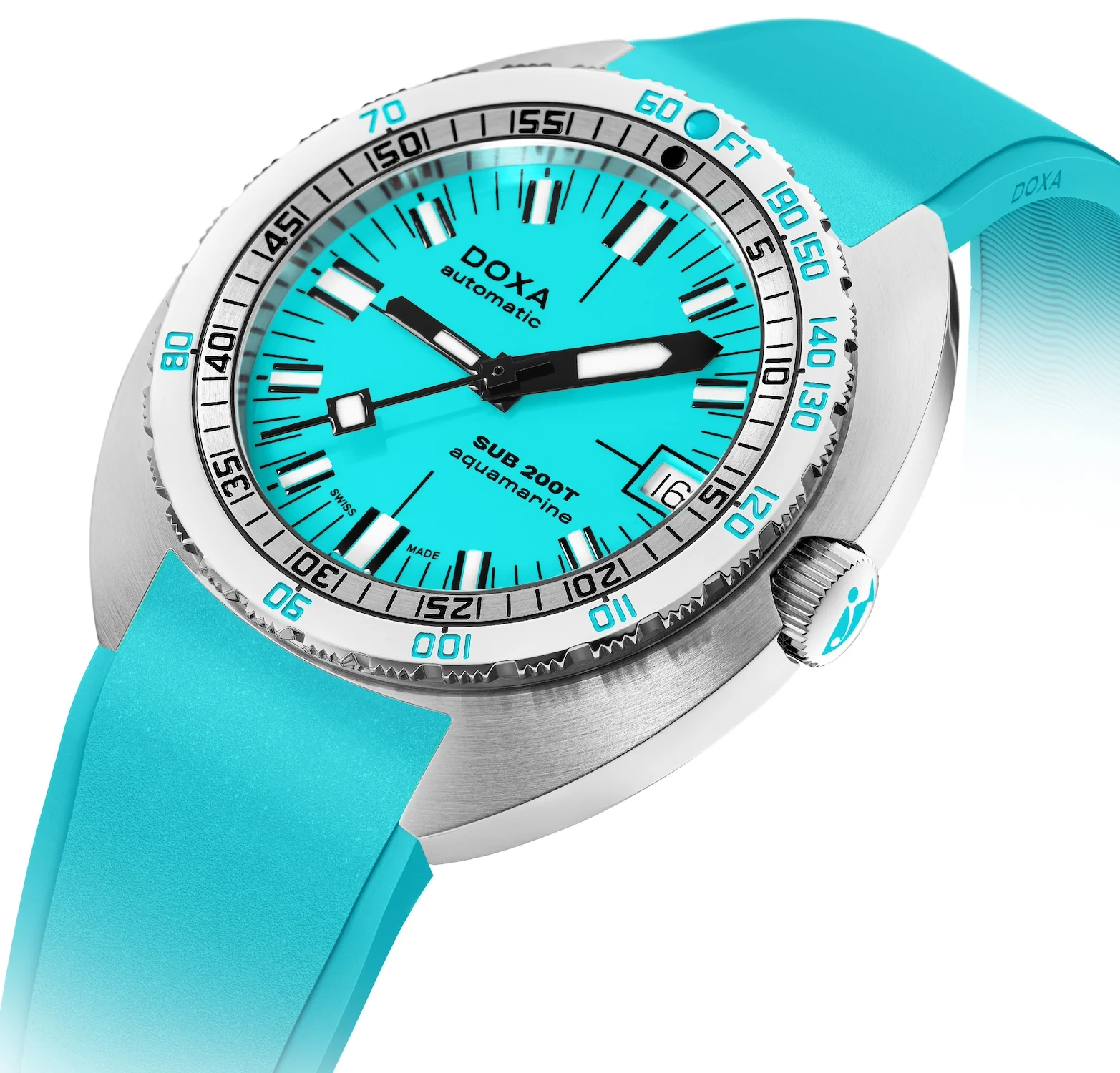 Doxa SUB 200T Aquamarine Iconic Watch - Image 2