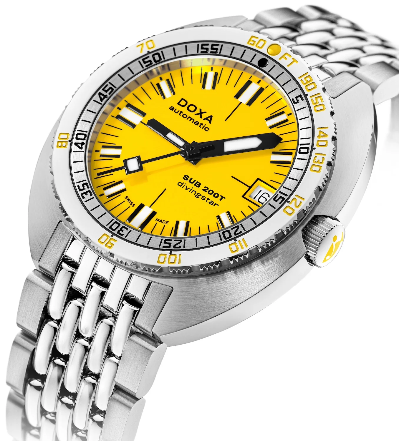 Doxa SUB 200T Divingstar Iconic Bracelet Watch - Image 2