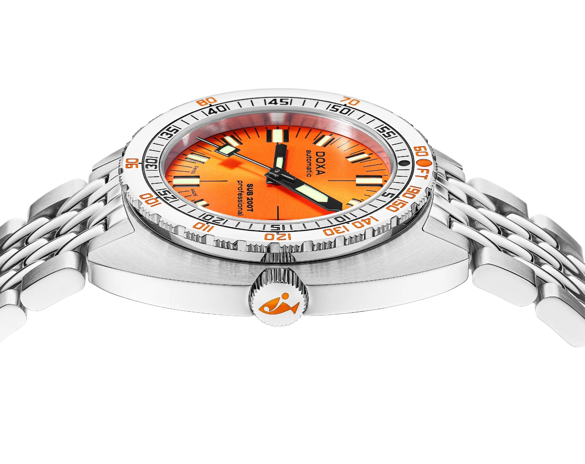 Doxa SUB 200T Professional Sunray Bracelet Watch - Image 3