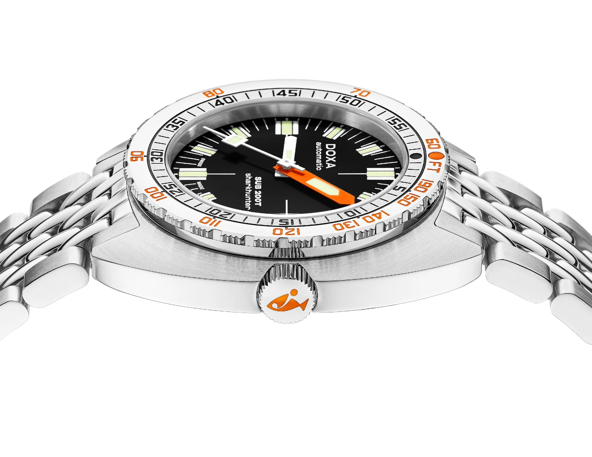 Doxa SUB 200T Sharkhunter Iconic Bracelet Watch - Image 3