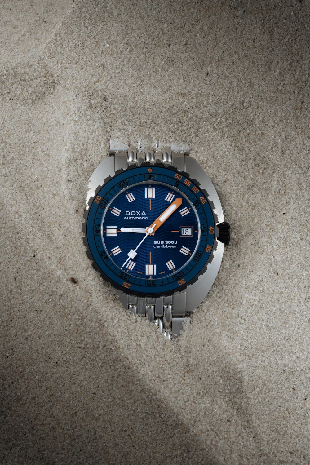 Doxa SUB 300 Beta Ceramic Steel Caribbean Bracelet Watch - Image 5