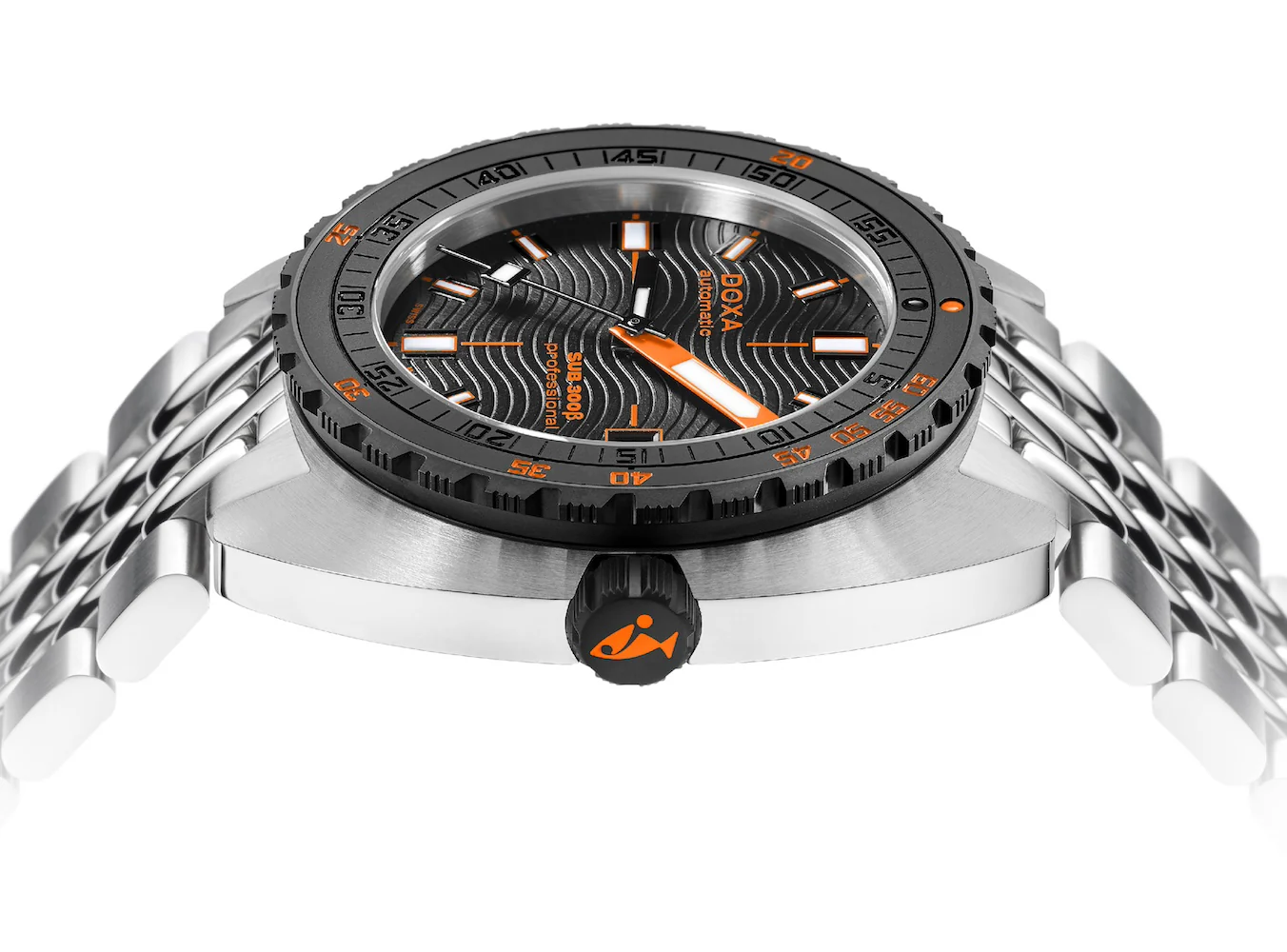 Doxa SUB 300 Beta Ceramic Steel Professional Bracelet Watch - Image 3