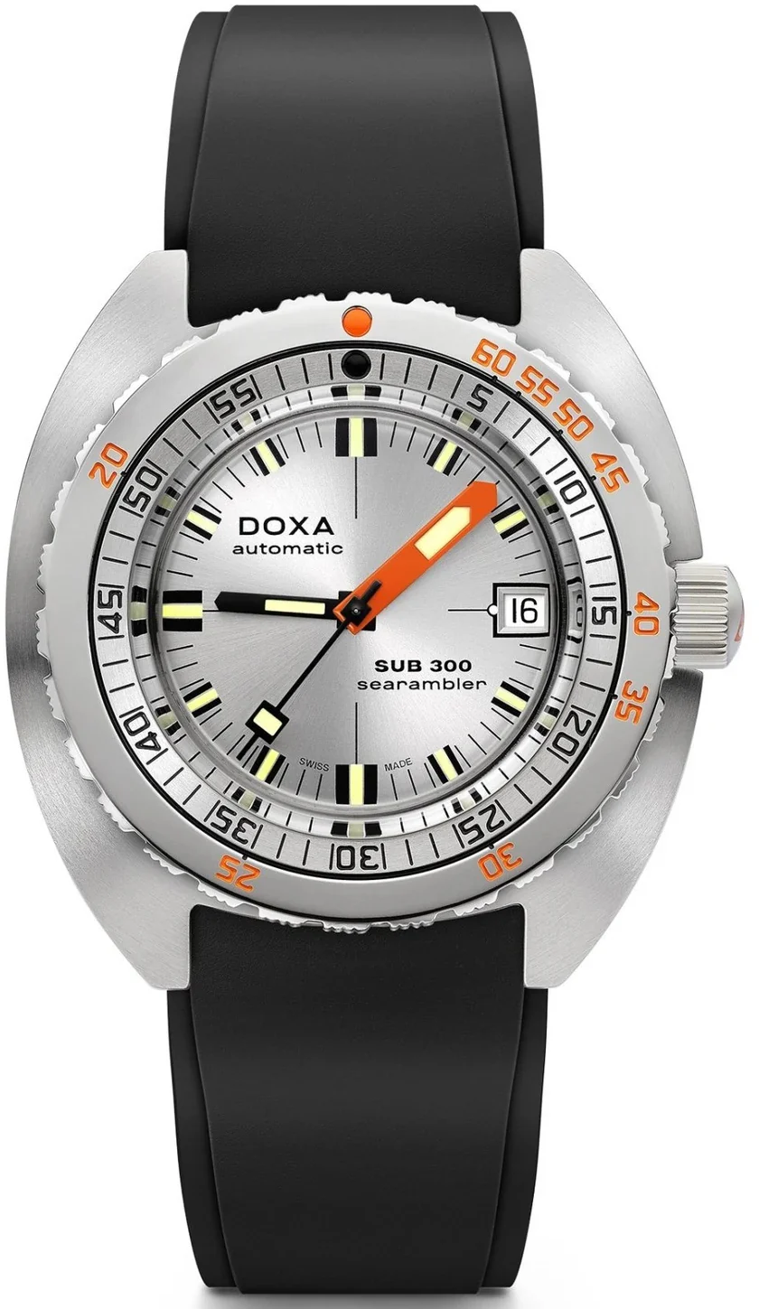 Doxa SUB 300 COSC Searambler Rubber Watch