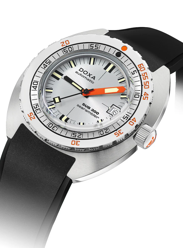 Doxa SUB 300 COSC Searambler Rubber Watch - Image 2