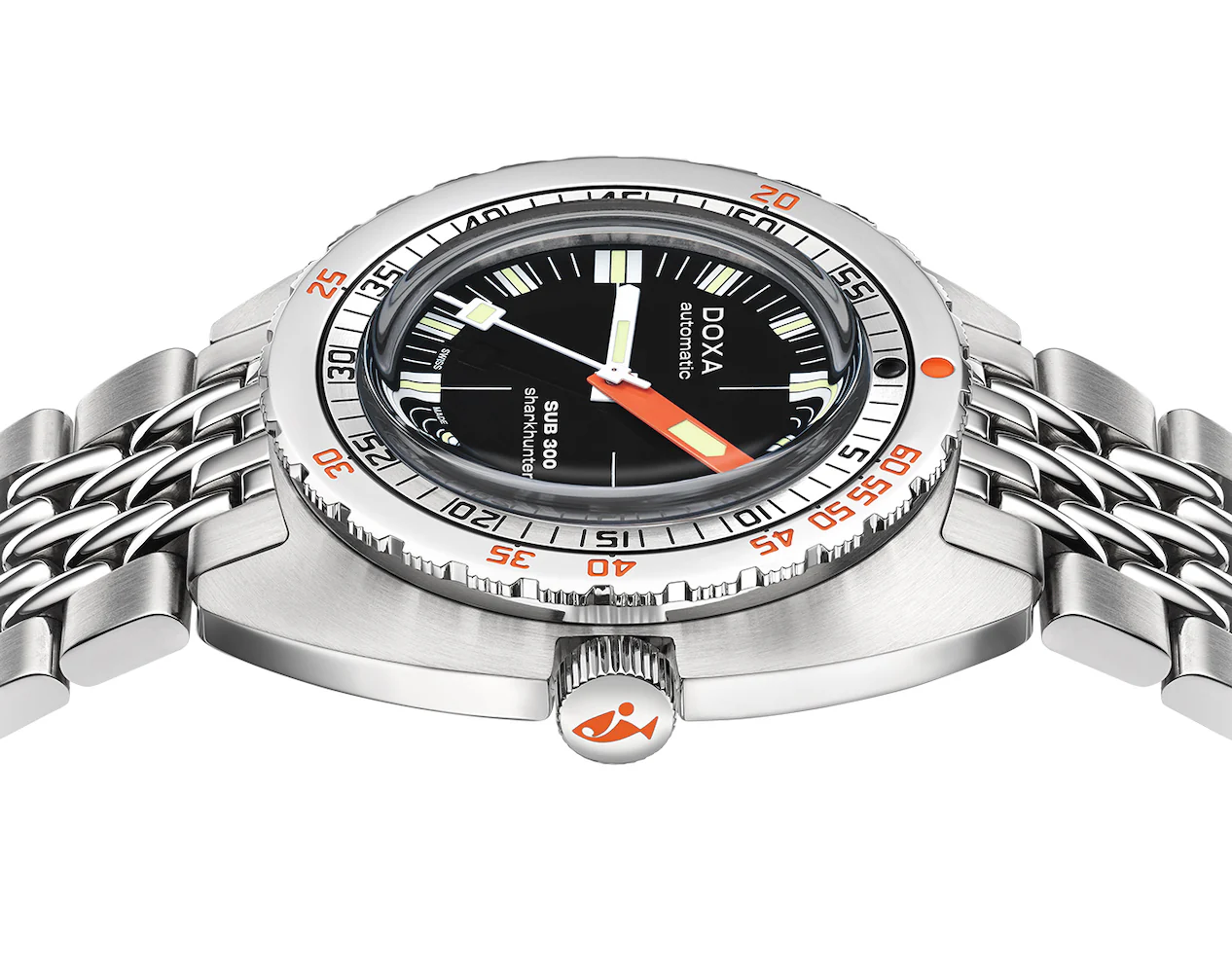 Doxa SUB 300 COSC Sharkhunter Bracelet Watch - Image 3