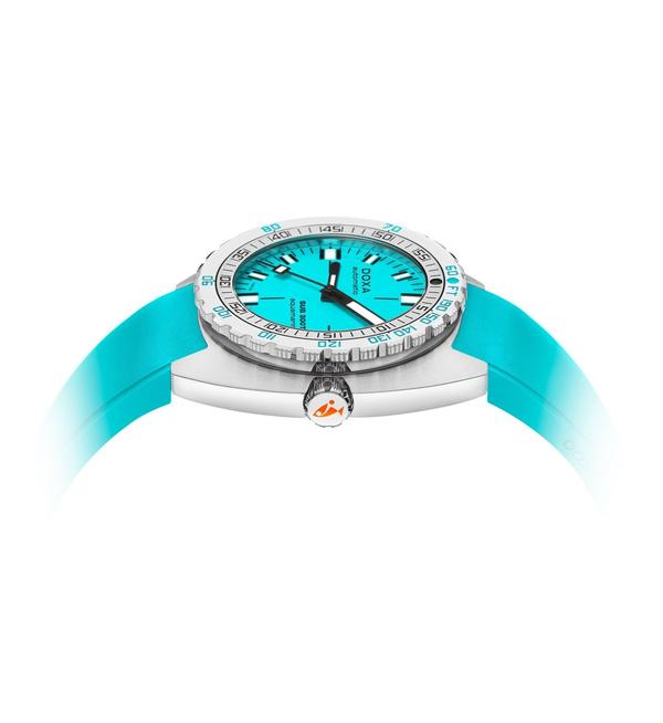 Doxa Watch SUB 300T Aquamarine Rubber - Image 3