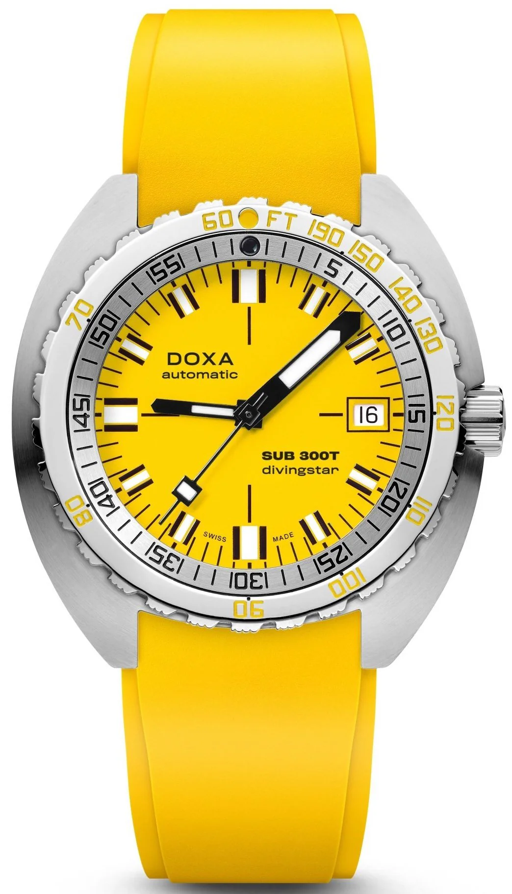 Doxa Sub 300T Divingstar Rubber Watch