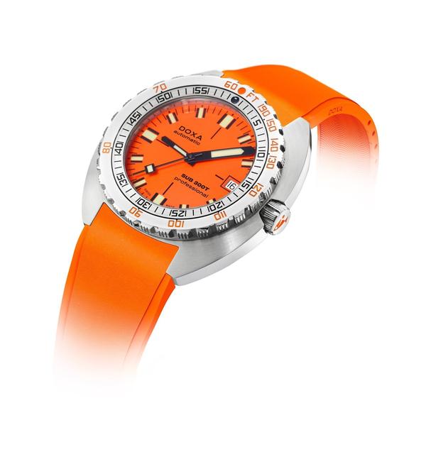 Doxa Sub 300T Professional Rubber Watch - Image 2