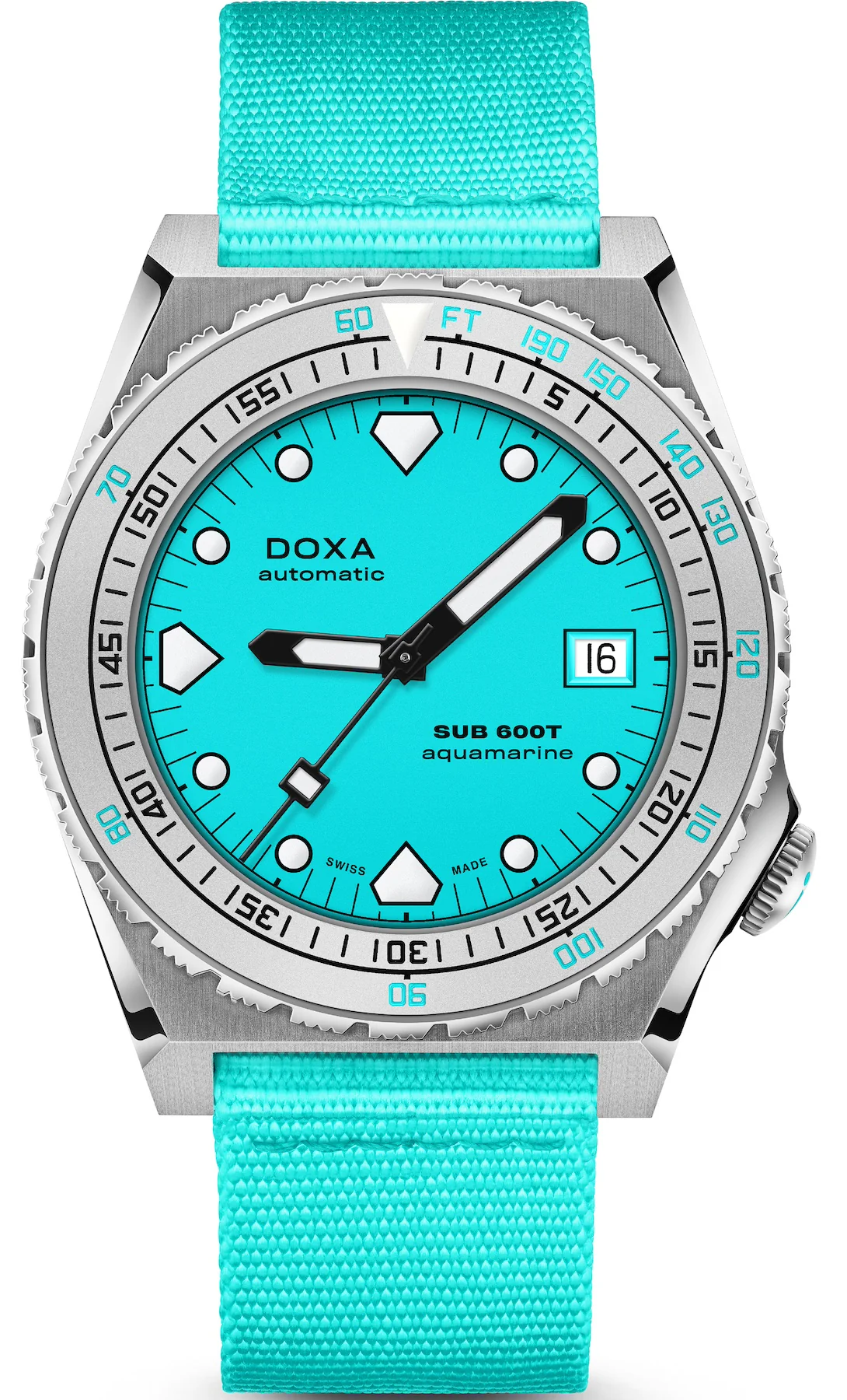 Doxa SUB 600T Aquamarine Nato Watch