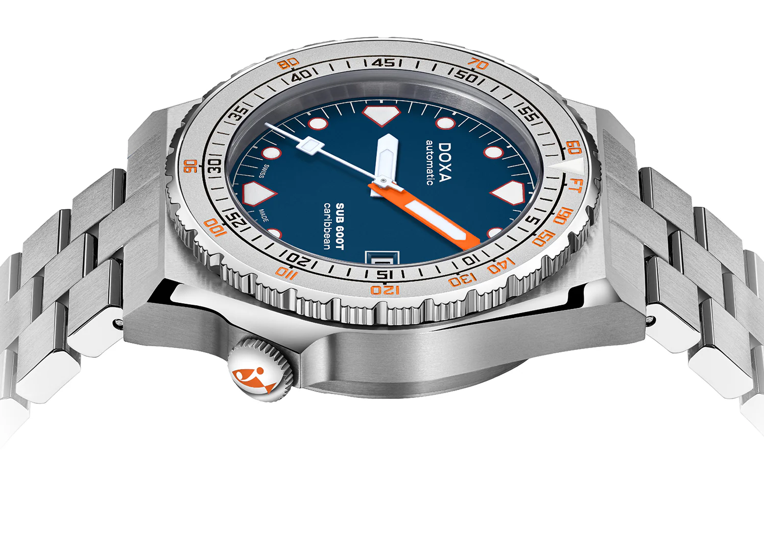 Doxa SUB 600T Caribbean Bracelet Watch - Image 3