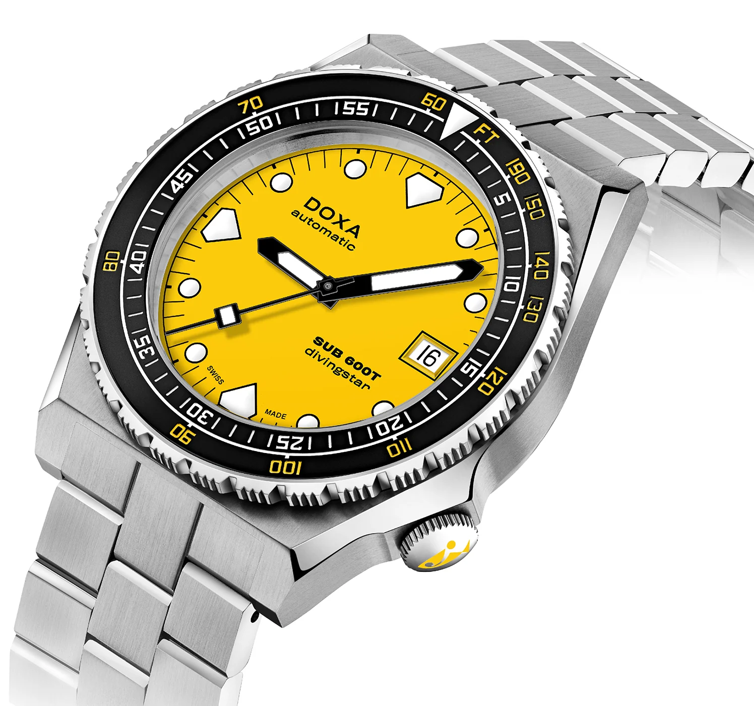 Doxa SUB 600T Divingstar Bracelet Watch - Image 2