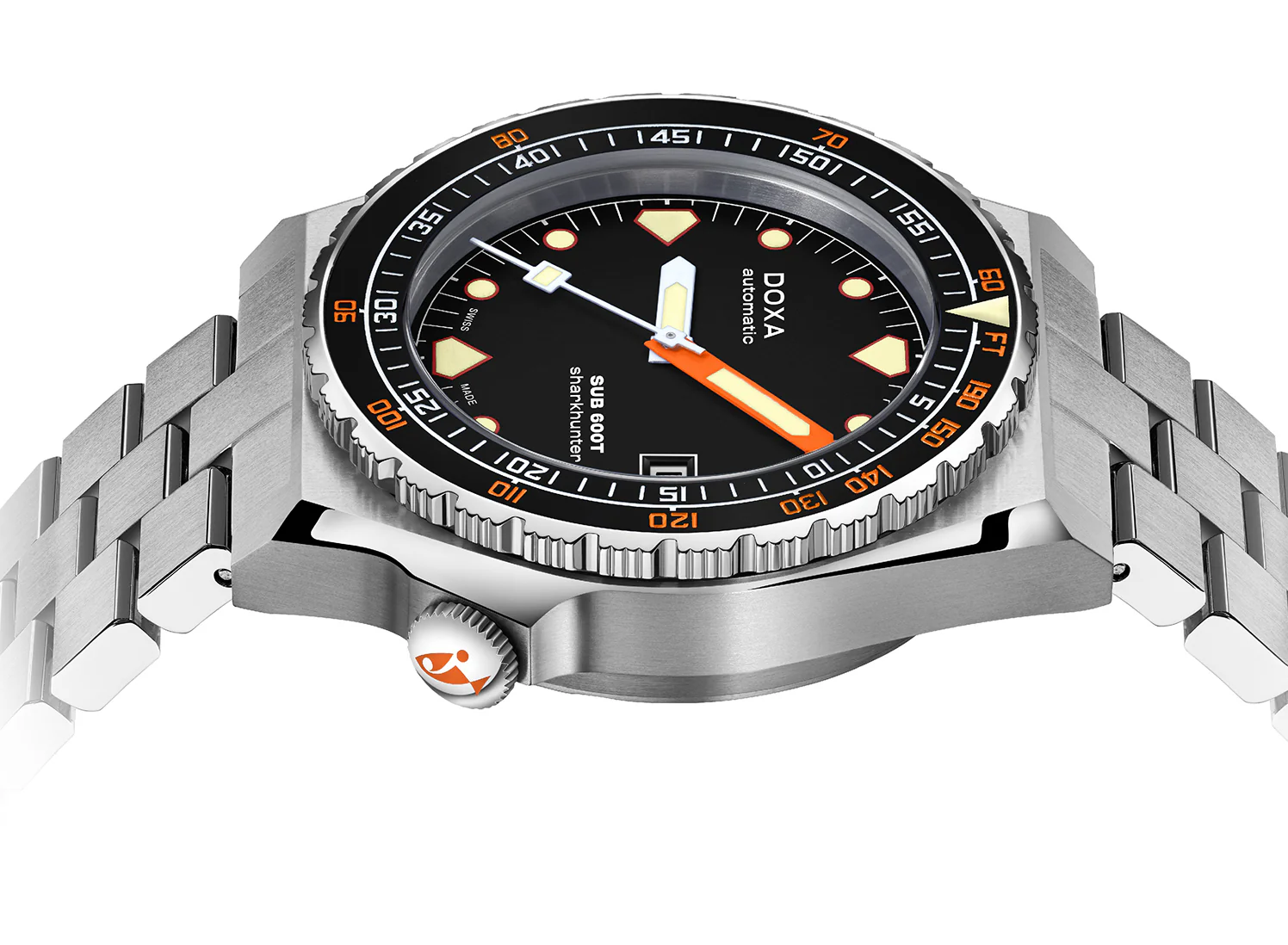 Doxa SUB 600T Sharkhunter Bracelet Watch - Image 3