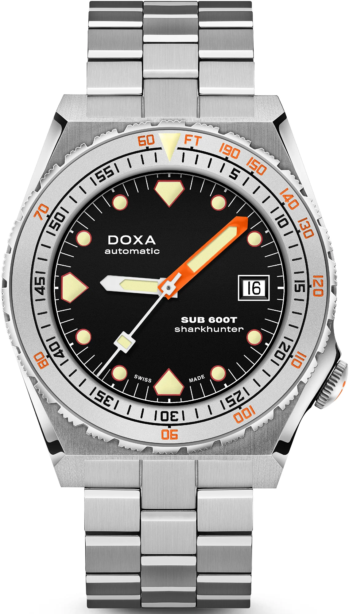 Doxa SUB 600T Sharkhunter Bracelet Watch