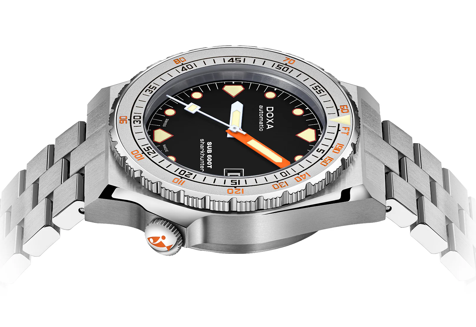 Doxa SUB 600T Sharkhunter Bracelet Watch - Image 3