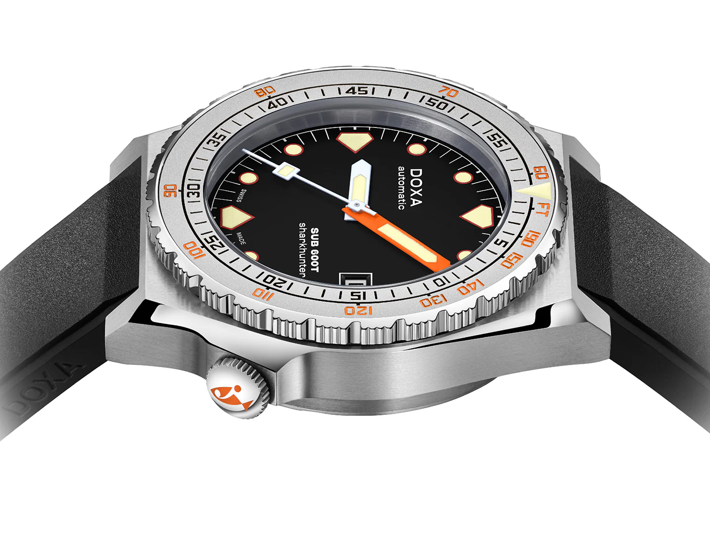 Doxa Watch SUB 600T Sharkhunter Rubber - Image 3